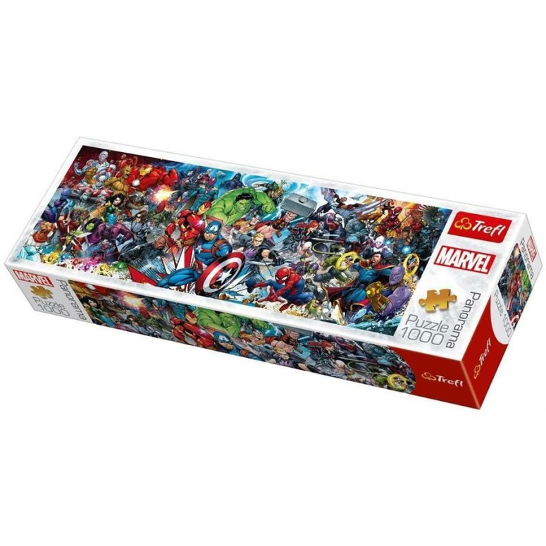 Puzzle Pcs Join The Marvel Universe Panoramic Trefl