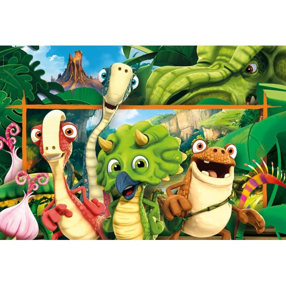 Puzzle Supercolor Maxi Pcs Gigantossaurus Clementoni