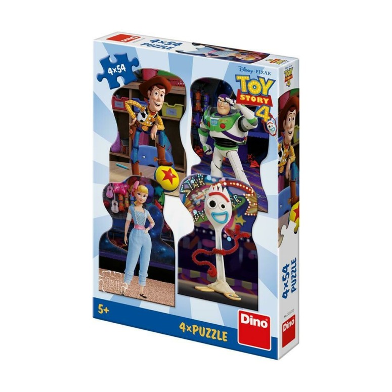 PUZZLE 4x54 pcs - Toy Story 4 - Amigos - Disney - DINO