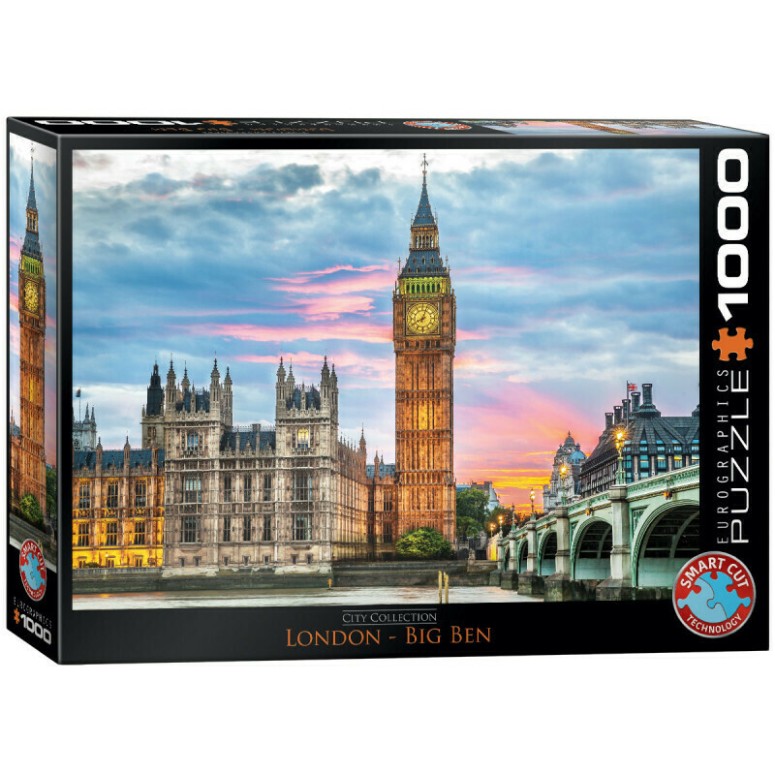 PUZZLE 1000 pcs Big Ben - Londres - Eurographics