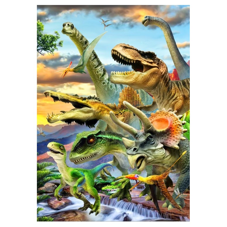 Velociraptor 3D Creature Puzzle - Educa Borras