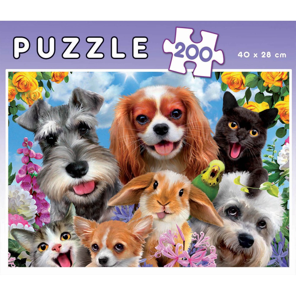 Puzzle 30 peças Cachorros Fofinhos / Puzzle 30 pieces cuddly dogs - Gr —  Supermarket Brazil