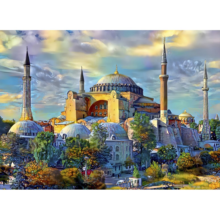 Educa borras 1000 Pieces Blue Mosque Istanbul Puzzle