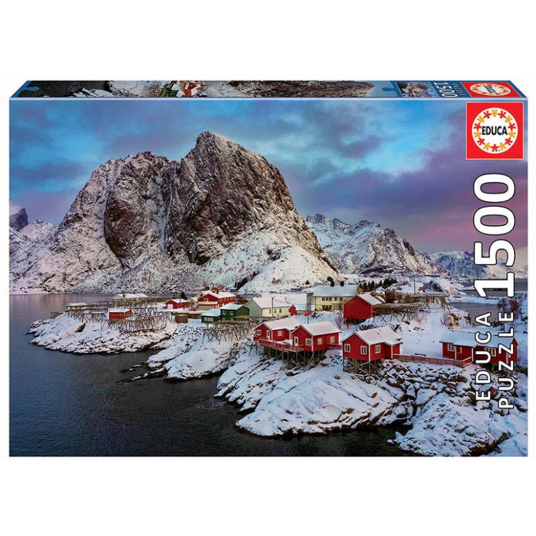 PUZZLE 1500 pcs Ilhas Lofoten - Noruega - EDUCA