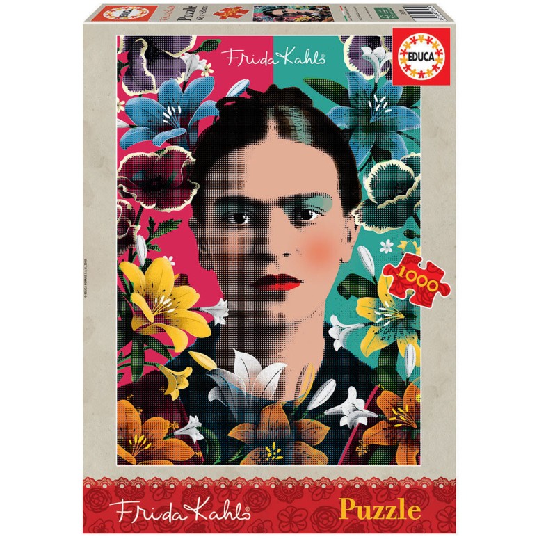 PUZZLE 1000 pcs Frida Kahlo - EDUCA