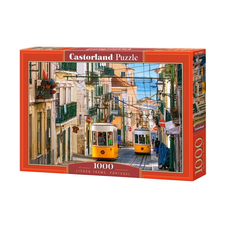PUZZLE 1000 pcs - Elétricos de Lisboa - CASTORLAND