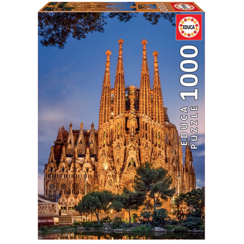 PUZZLE 1000 pcs Sagrada Família - EDUCA